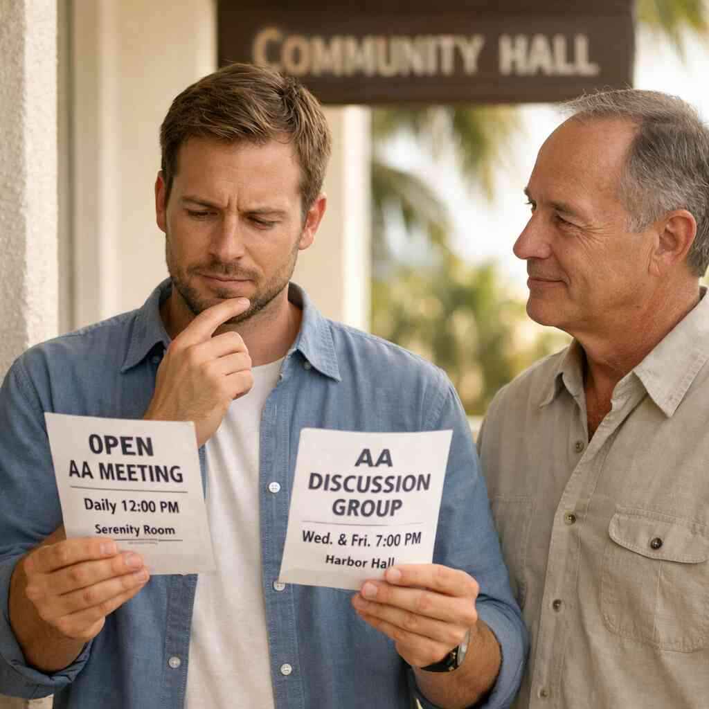 The signs that a meeting is a better fit for women's AA meetings, men's AA meetings, or LGBTQ+ AA meetings &mdash; Reco Instit