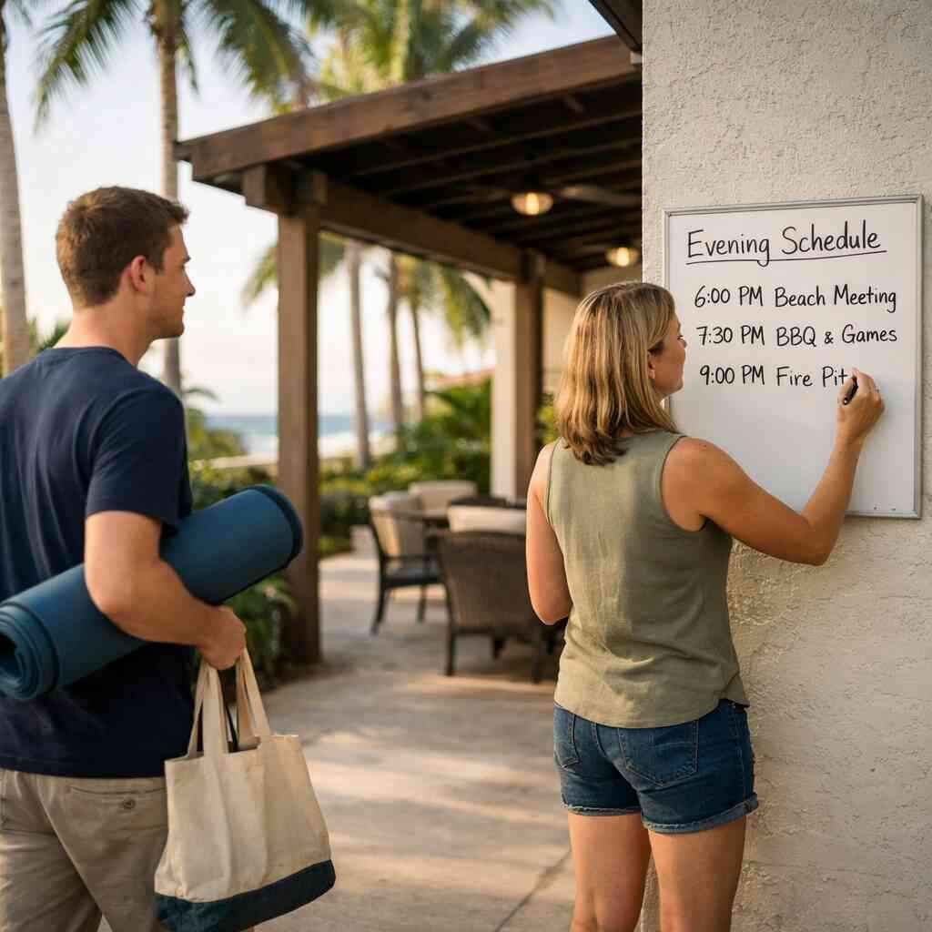 How to shape a day around structure instead of isolation in a beachside recovery setting &mdash; Reco Institute
